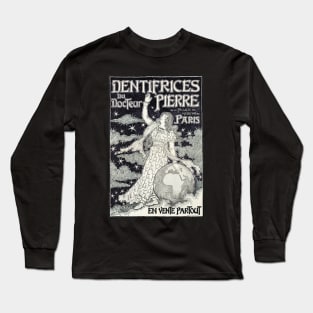 Advertisement for Dr. Pierre's Dentifrices Long Sleeve T-Shirt